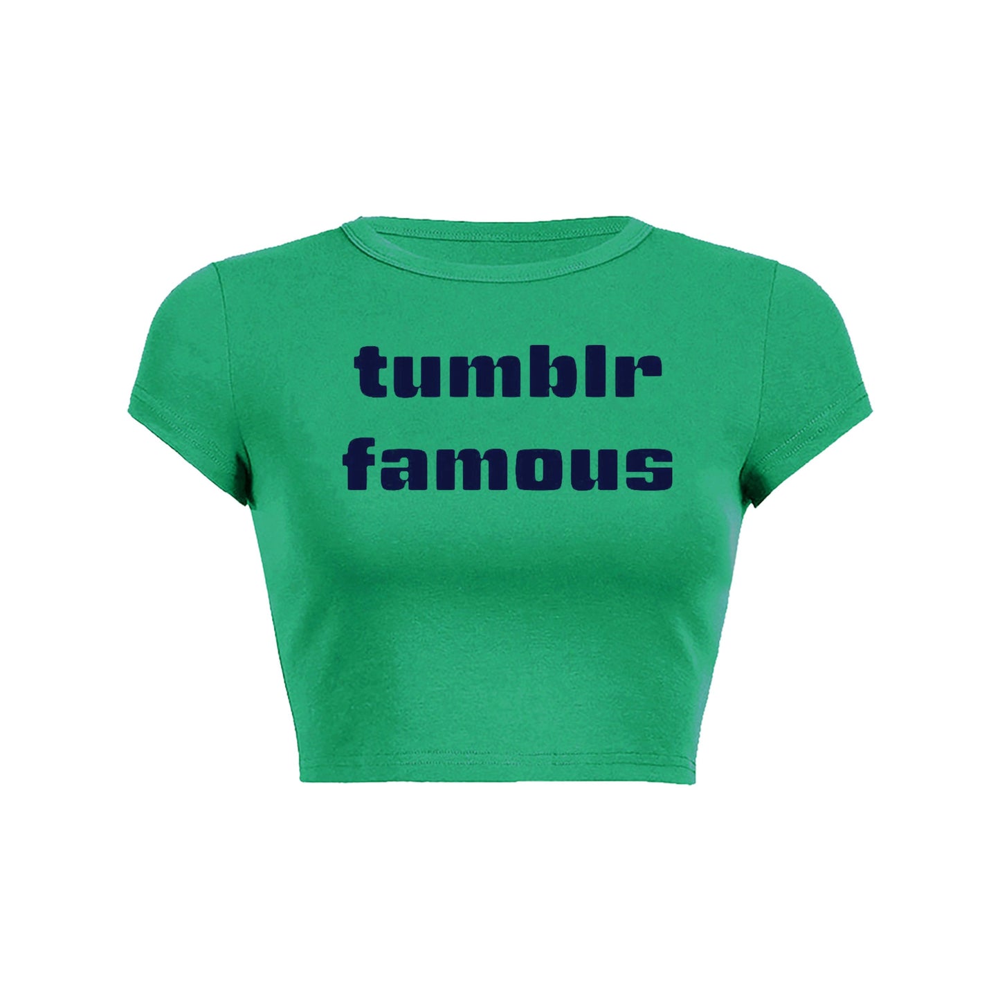 Online Fame Crop Top Baby Tee