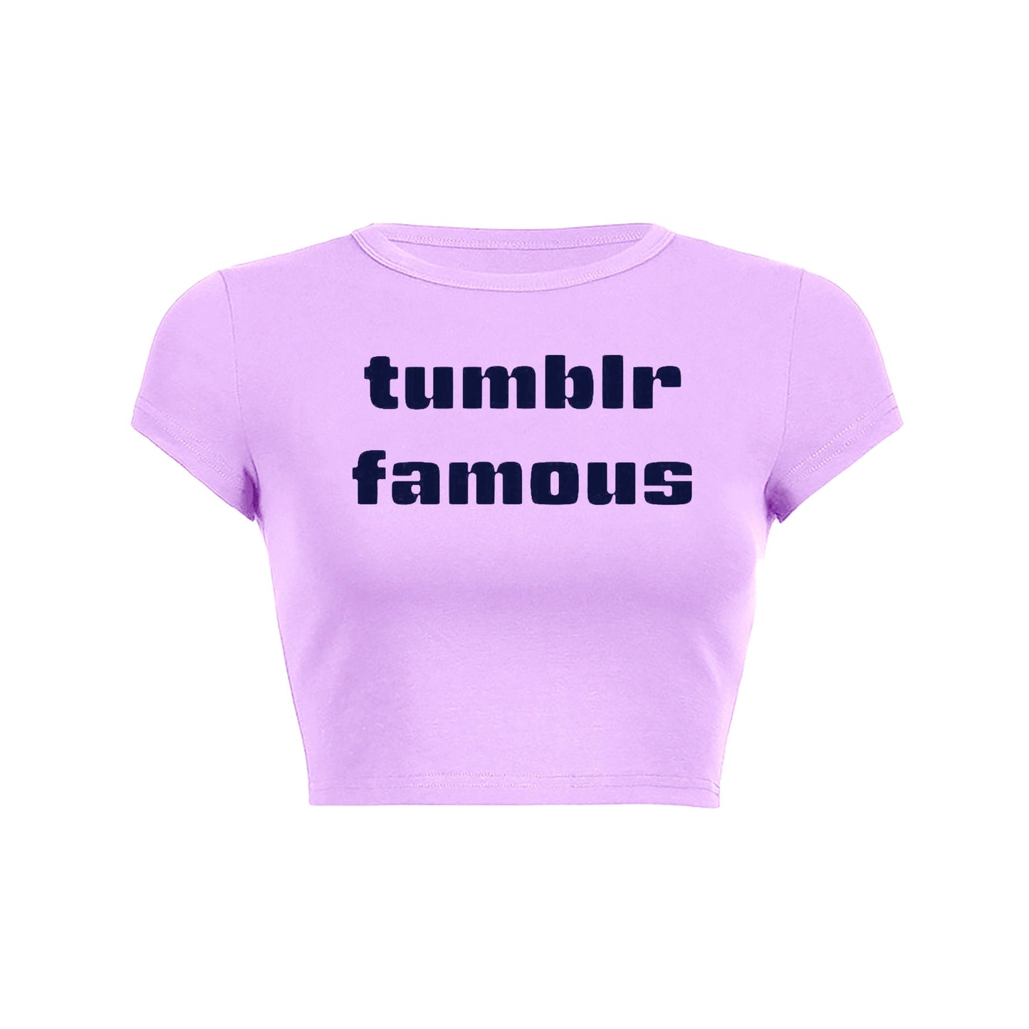 Online Fame Crop Top Baby Tee