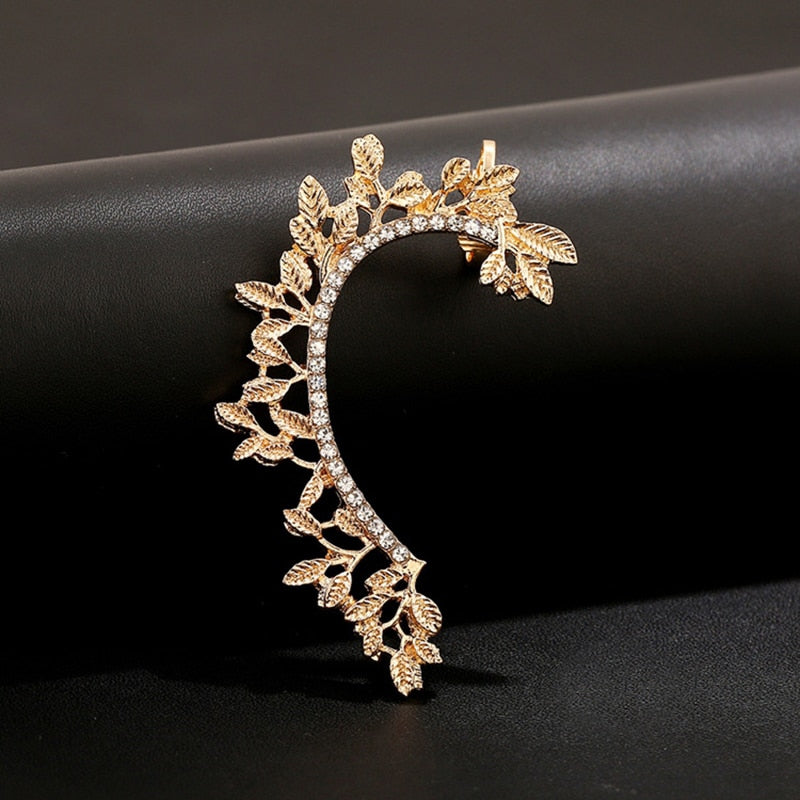 Fashion New Arrival Leaf Clip Earrings