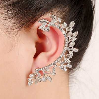 Fashion New Arrival Leaf Clip Earrings