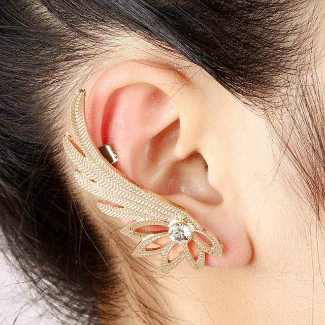 Fashion New Arrival Leaf Clip Earrings