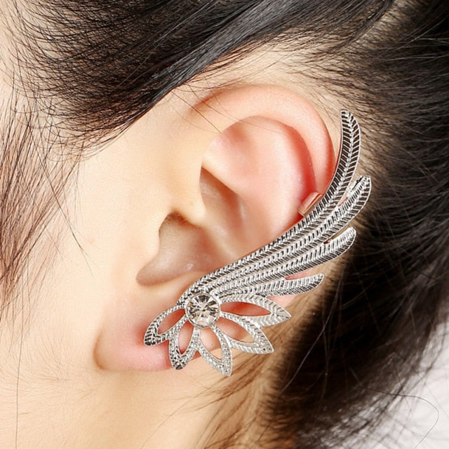 Fashion New Arrival Leaf Clip Earrings