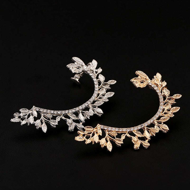 Fashion New Arrival Leaf Clip Earrings