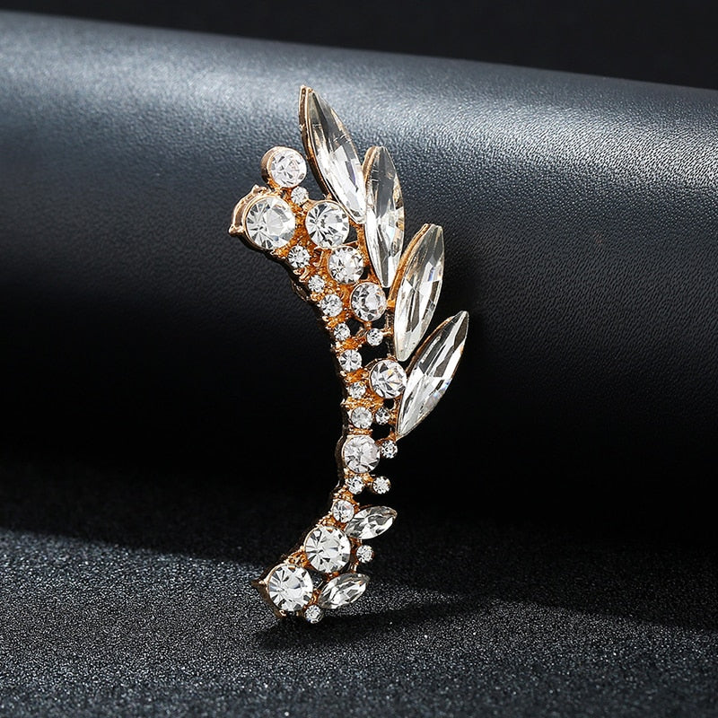 Fashion New Arrival Leaf Clip Earrings