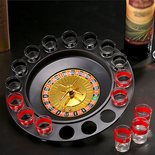 Roulette Drinking Game Set